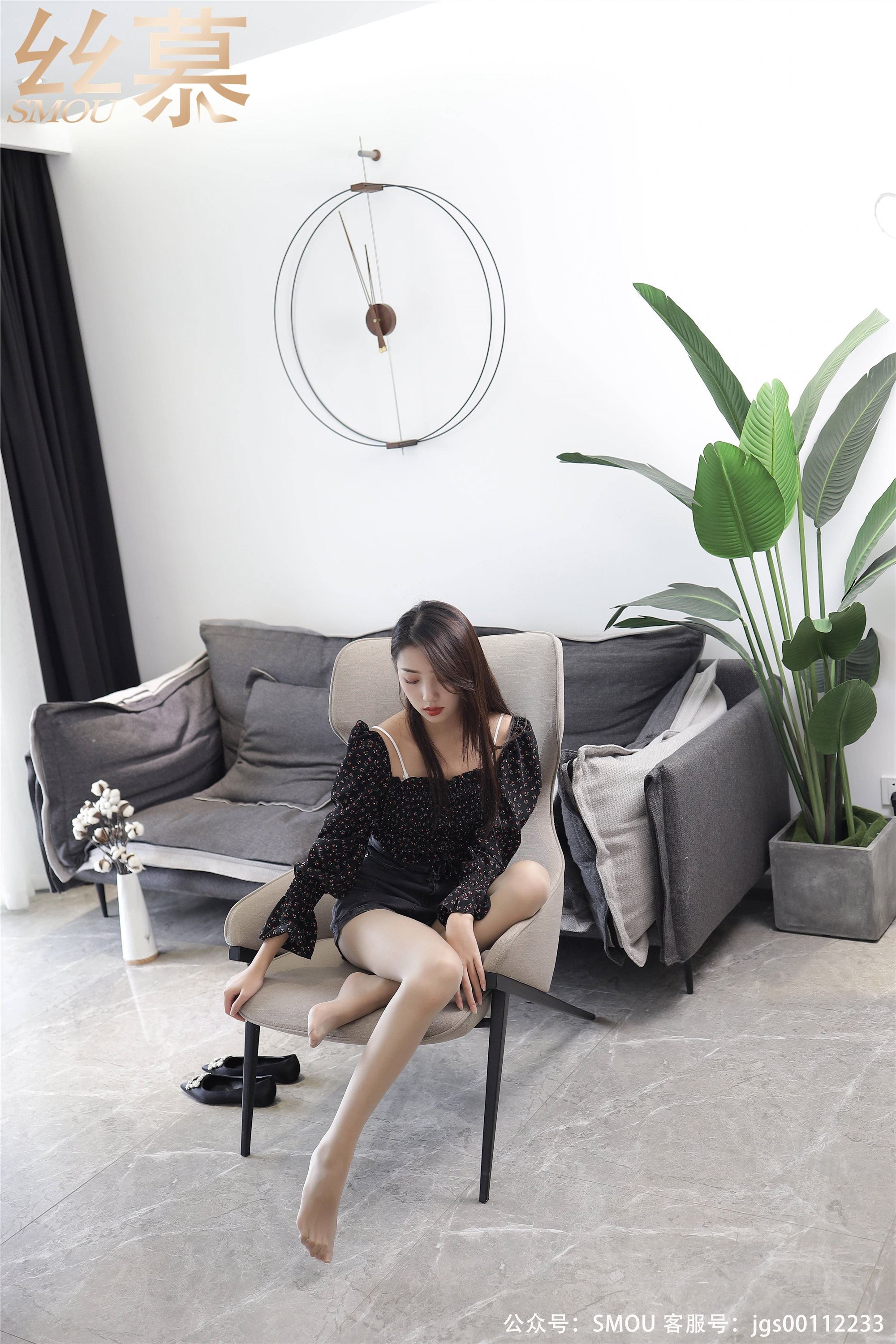 丝慕写真 SM443 天天一元 模特：诗晴《诗晴的平底鞋》